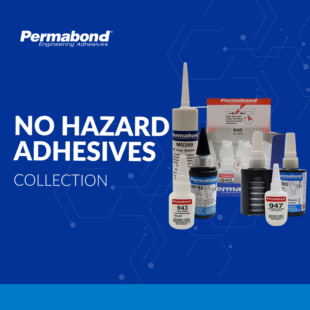 Permabond's Range of Non-Hazardous Adhesives - Permabond